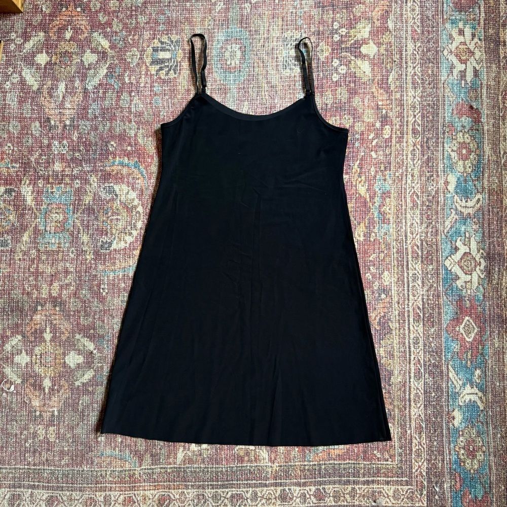 Commando M/L Black Mini Cami Slip Dress